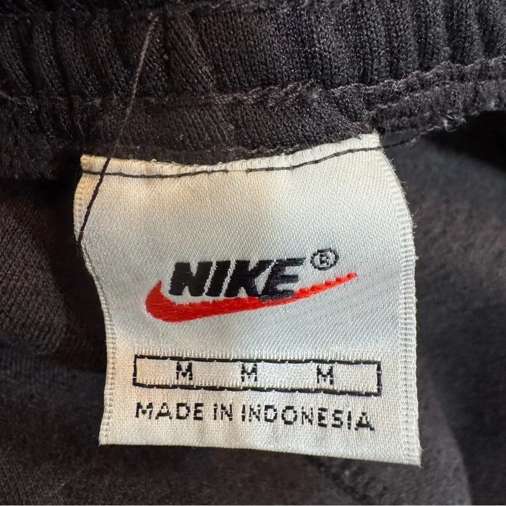 Nike Tech Men’s M Black Fleece Pants Zippers Drawstring Workout Athleisure